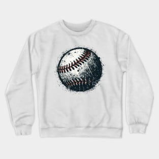 Baseball Ball Crewneck Sweatshirt